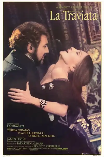 Poster for La traviata