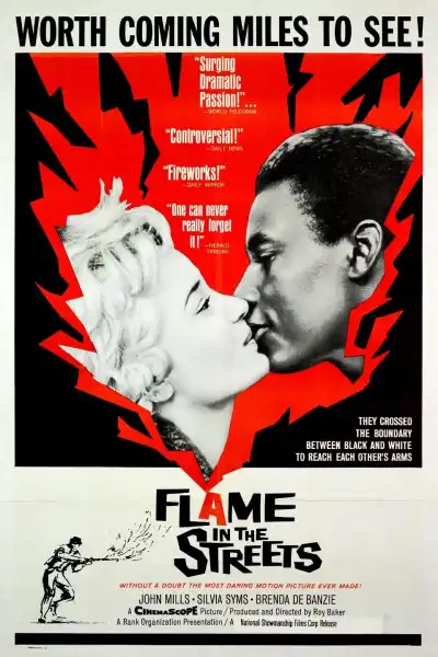 Poster for Flame in the Streets